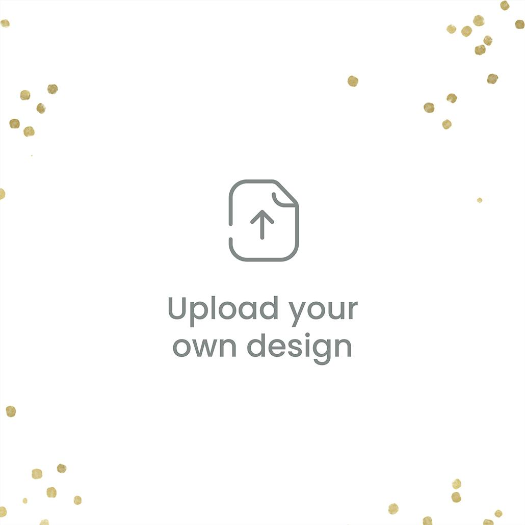 Confetti flakes - square - invitation