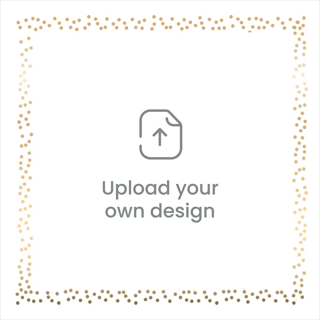 Dotted frame - square - invitation